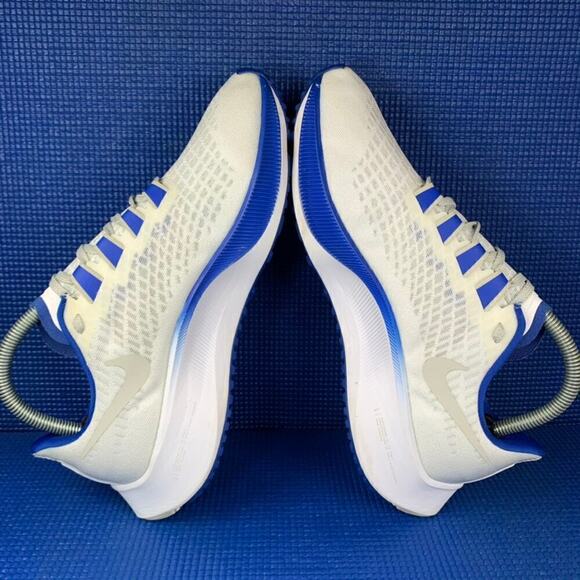 NIKE ZOOM PEGASUS 37 KENTUCKY WILDCATS Men`s Size 7 White Blue Shoes C75382-100 main image 5